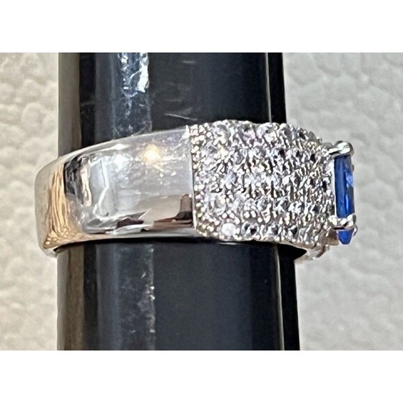 BOMB PARTY RBP6695 "This is Something Special" LC Blue Topaz RG SZ 6 - Picture 6 of 9